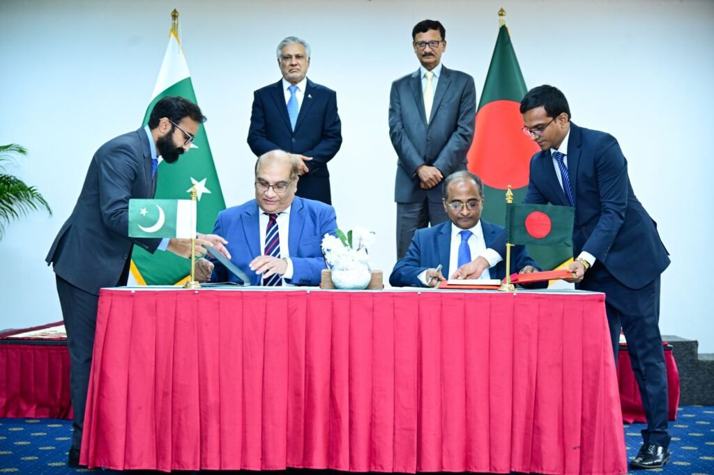 Pakistan, Bangladesh sign six MoUs to boost bilateral ties