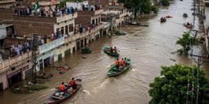 Shahdara Ravi flood