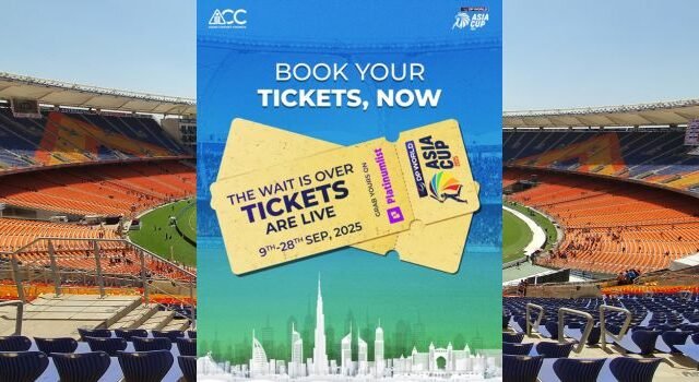 Asia Cup 2025 tickets go on sale: special package announced for Pakistan vs India match