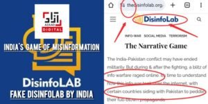 Azaad Fact Check exposes fake Indian "Disinfolab" imitating European organisation to spread misinformation