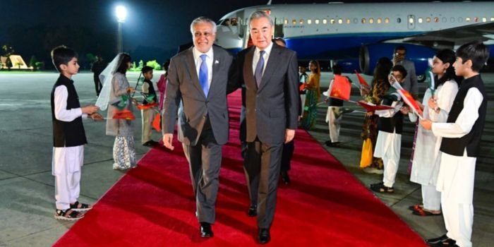 Chinese Foreign Minister Wang Yi arrives in Islamabad