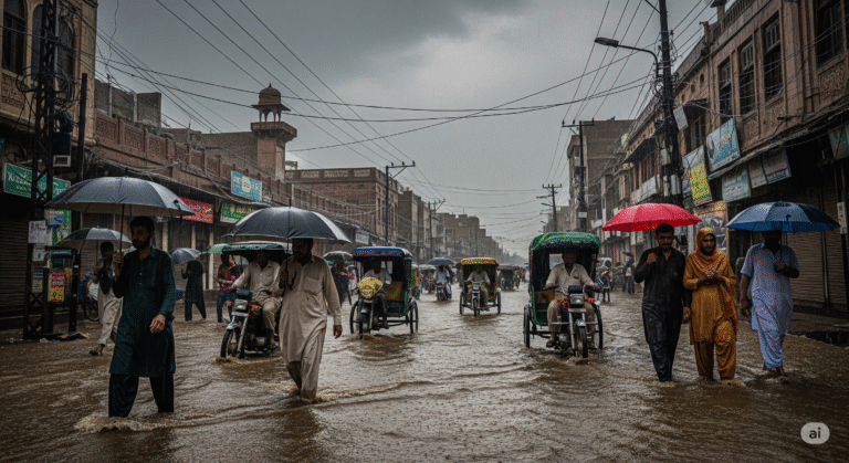 Lahore weather update: heavy rain predicted today