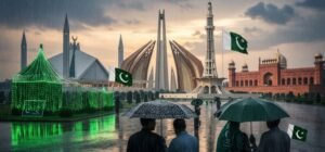 Rain forecast for Islamabad, Lahore, and many Punjab cities on Independence Day