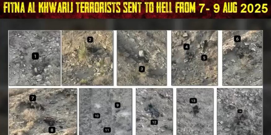 Security Forces eliminate 47 Fitna al-Khawarij terrorists in Balochistan