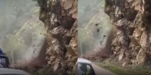 India Arunachal highway, landslide in India