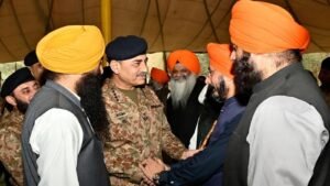 Field Marshal Syed Asim Munir visits flood-hit areas of Punjab