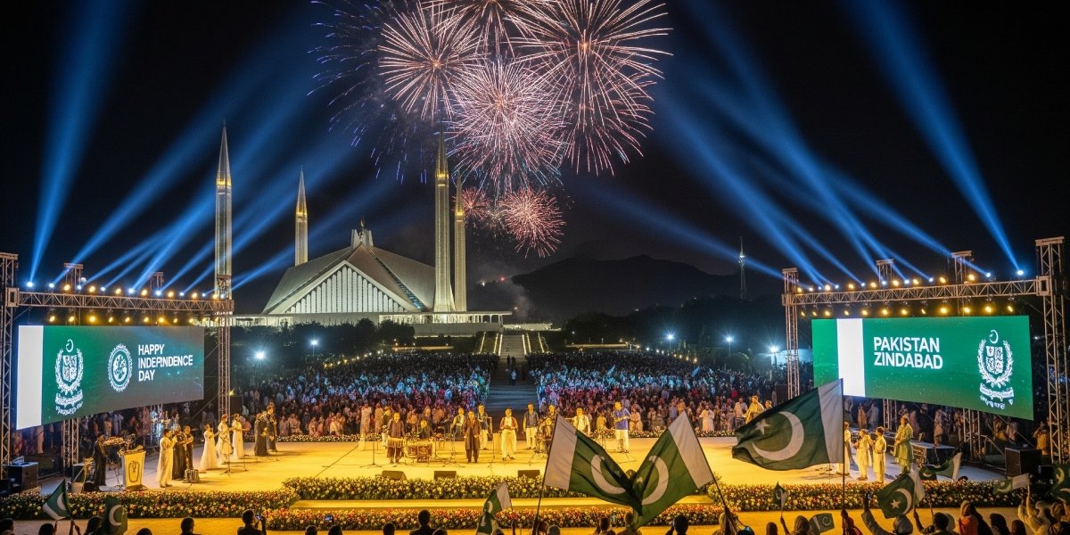 Grand ceremony in Islamabad tonight to mark Independence Day, Marka-e-Haq victory