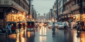 Will it rain in Lahore today?