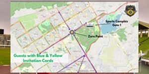 Which routes are open to use on August 14 in Islamabad? see details inside
