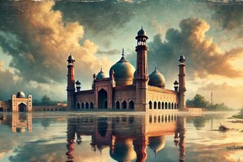 Badshahi Mosque River Ravi