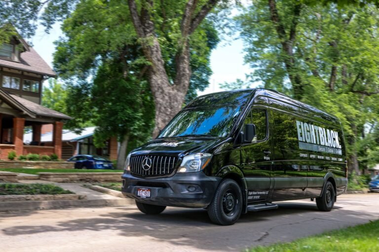 eight black airport shuttle shutdown
