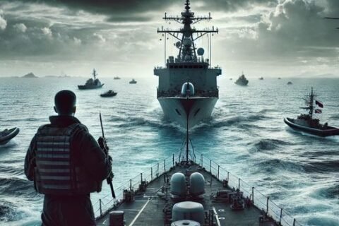 Israeli naval ship