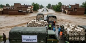 Punjab govt dispatches 6,000 tents for flood victims