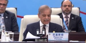 PM Shehbaz Sharif addresses at SCO summit 2025