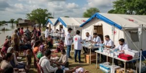 Over 158,000 flood victims in Punjab affected by diseases