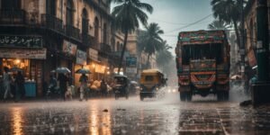 Will it rain in Karachi today?