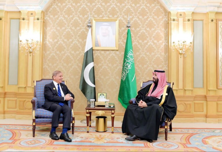 Shehbaz Sharif Saudia Arabia Visit