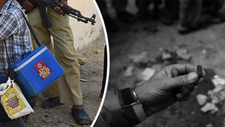 polio team attacked in Swat