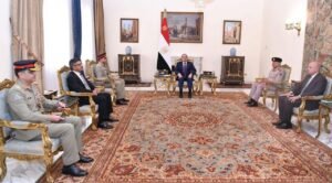 Asim Munir met with Egyptian President