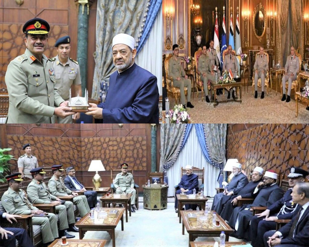 Asim Munir Visits Egypt