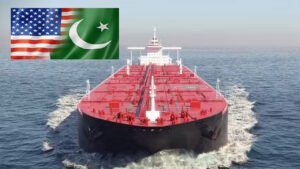 first-ever shipment of crude oil