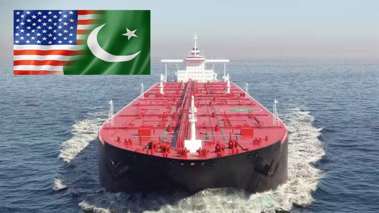 first-ever shipment of crude oil