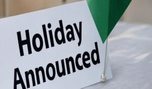 Narowal has declared a public holiday