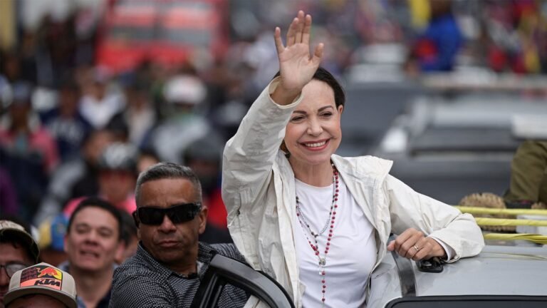 The Nobel Prize goes to the Venezuelan people and President Trump, Maria Corina Machado