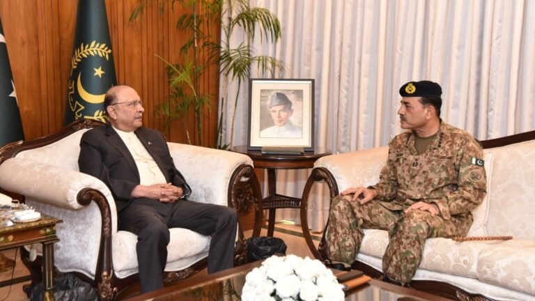 Field Marshal’s Meeting with President, Discusses Other Issues, Including Afghan Situation