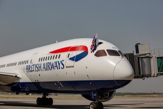 British Airways flight to Islamabad delayed