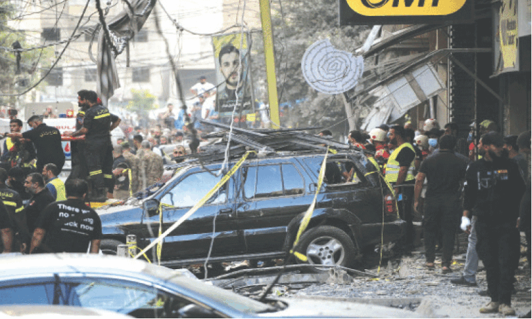 Israel targets Hezbollah military chief