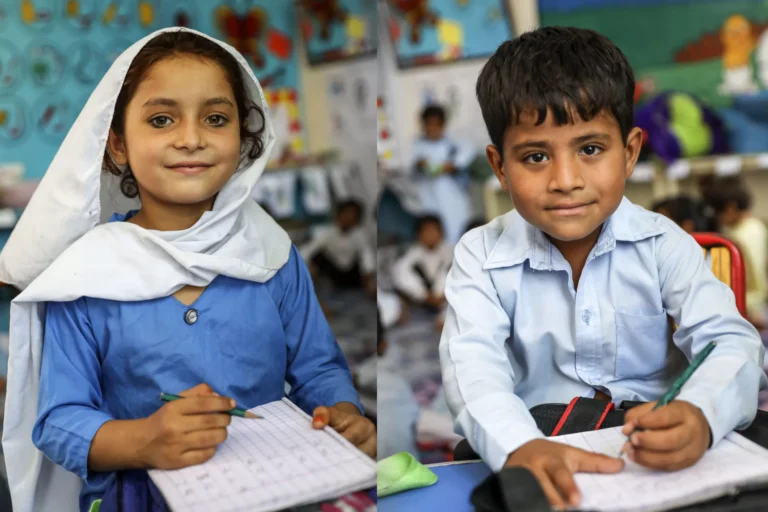 school children