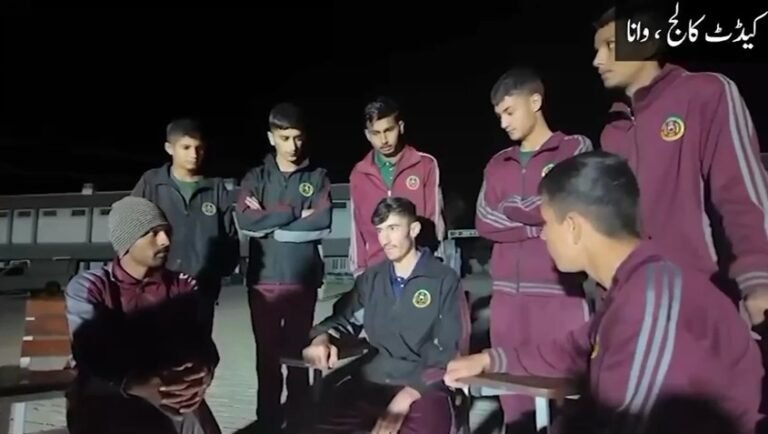 Cadet College Wana students show resolve after terrorist attack