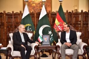 Ali Larijani, Field Marshal Asim Munir discuss regional security