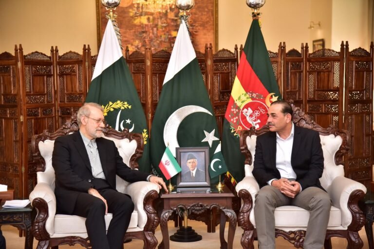 Ali Larijani, Field Marshal Asim Munir discuss regional security