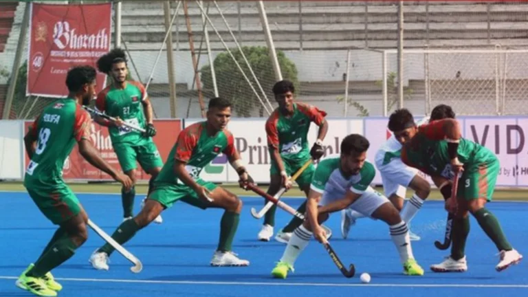 Hockey WC qualifying series: Pakistan rout Bangladesh 8–2