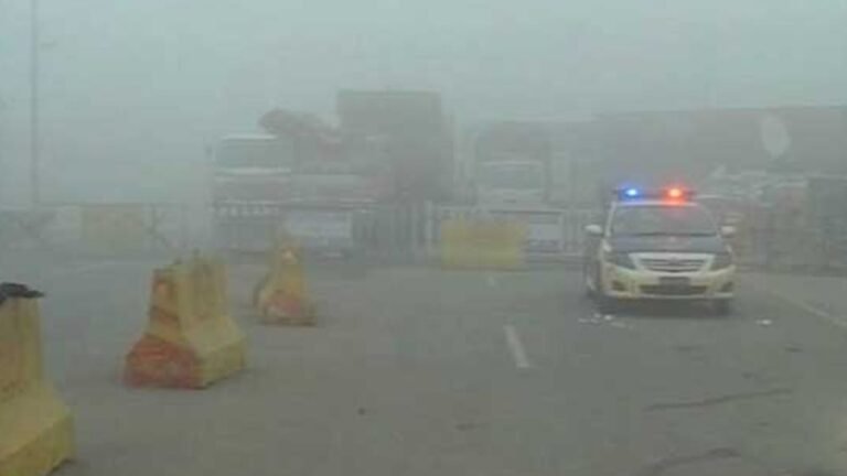 Motorway closed