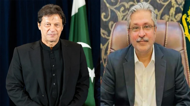 Imran Khan from Adiala Jail