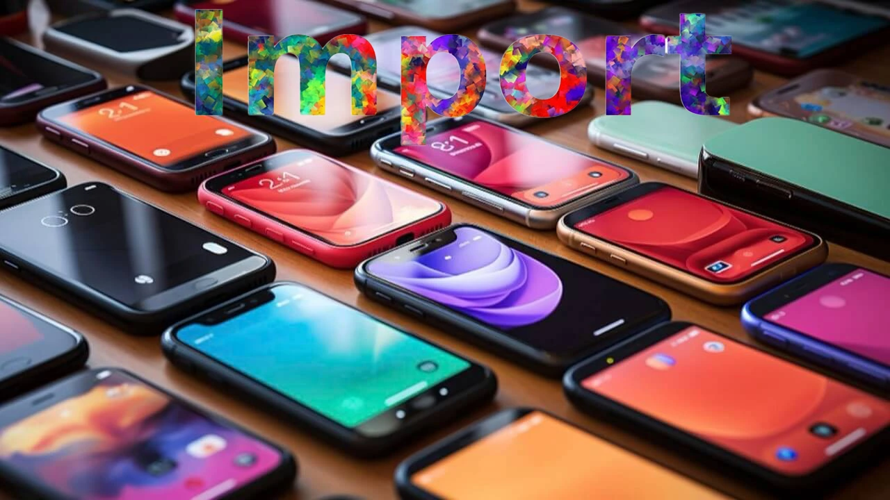 imported mobile phones