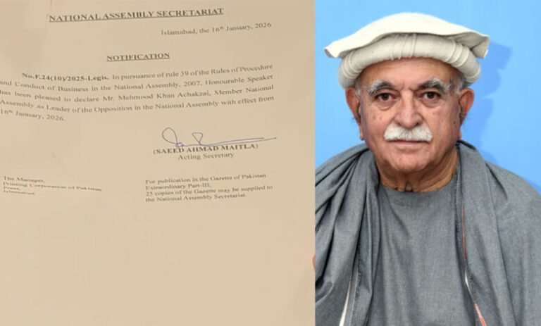 Mahmood Khan Achakzai appointed opposition leader, What happens next?