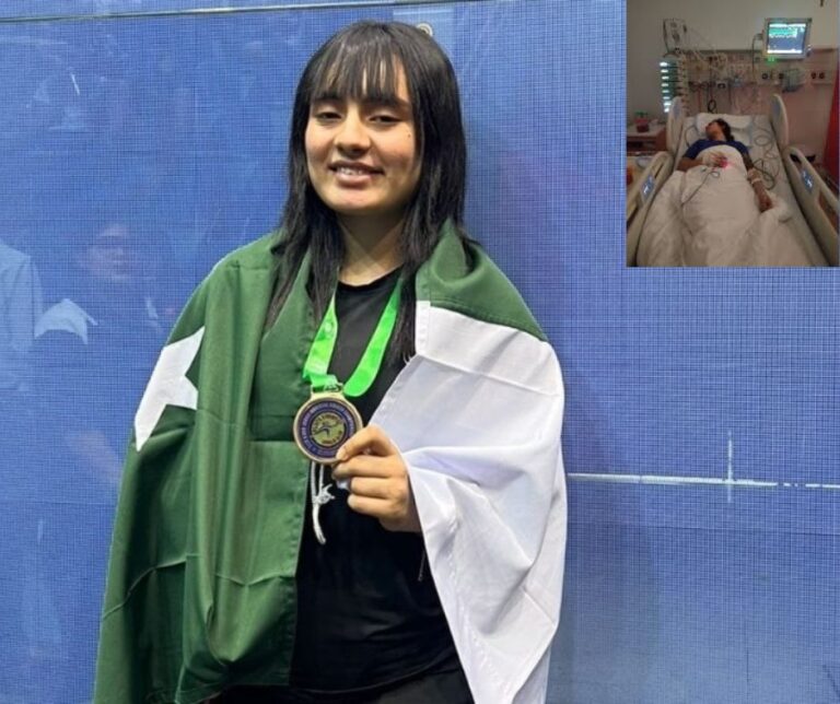 Famous Pakistani squash star suffers shocking injury