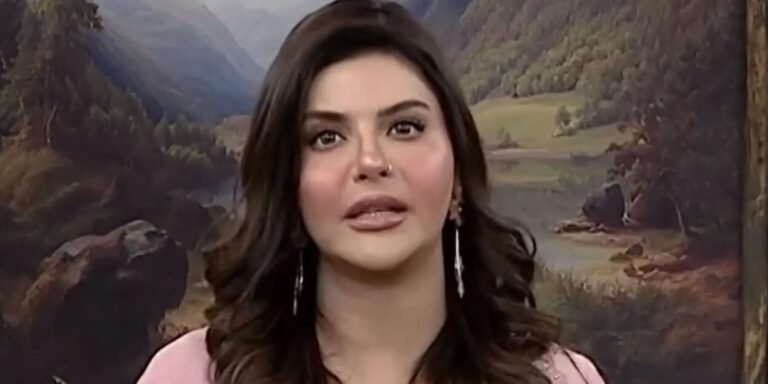 Nida yasir's hair style