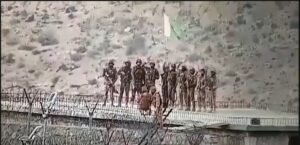 Pakistan forces hoist flag in Paktia province