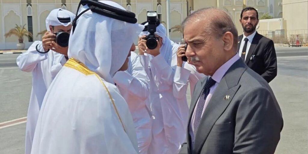 PM Shehbaz Sharif visit to Doha Qatar PM