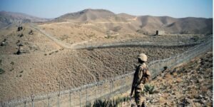 Fire on Tirah border border