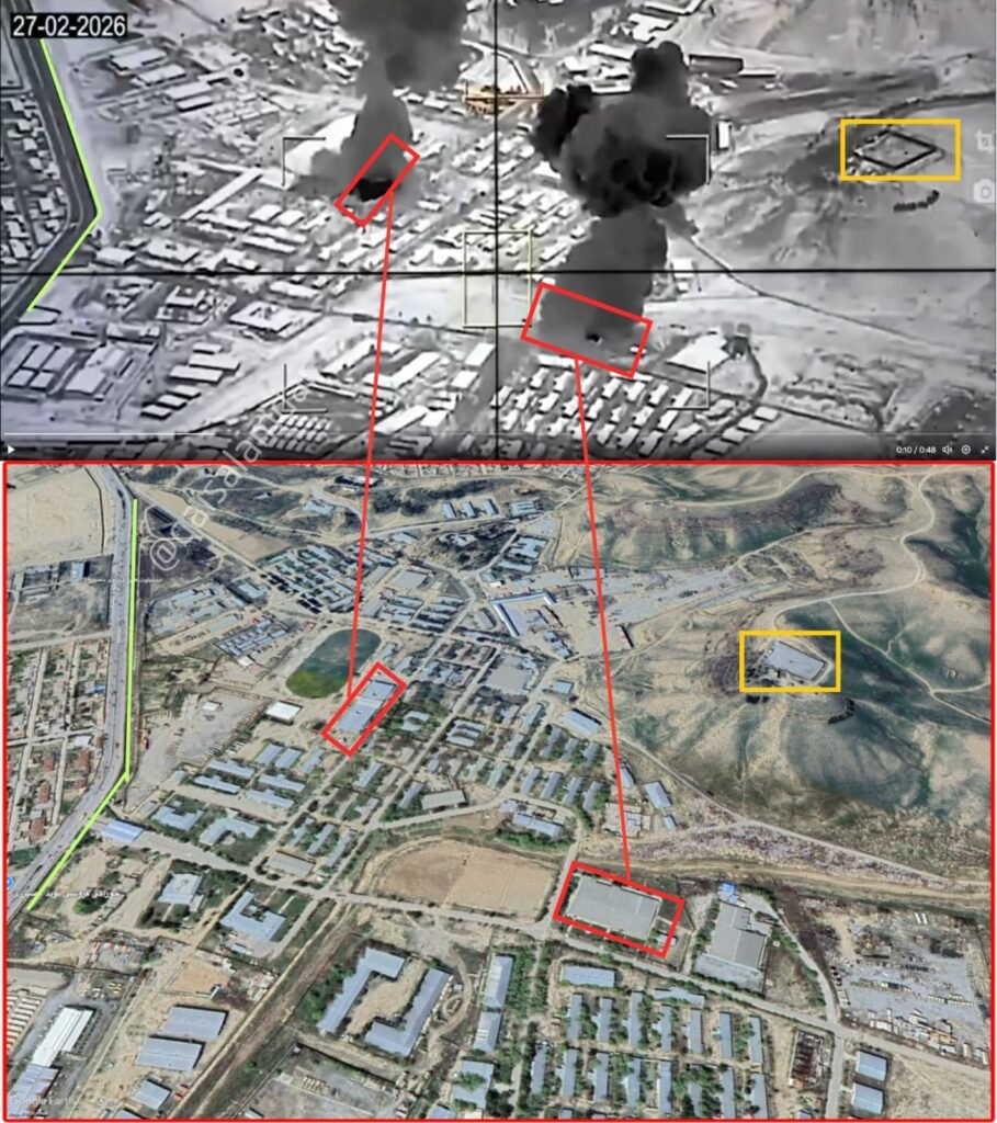 Pakistan trikes key Afghan military compound