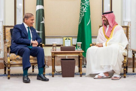 Shehbaz Sharif and saudi crown prince