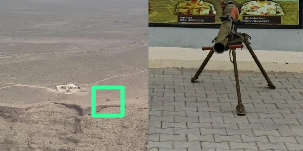 Security Forces recover weapons from Balochistan border