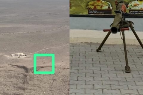 Security Forces recover weapons from Balochistan border