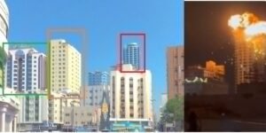 Drone targets "Era View Tower"